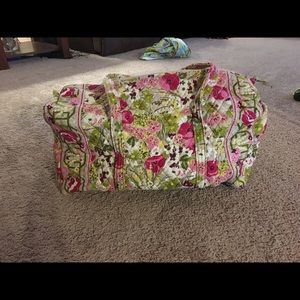 Vera Bradley large travel duffel bag
